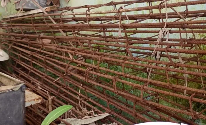 Ferragem estrutura para uma casa inteira feito sob medida 