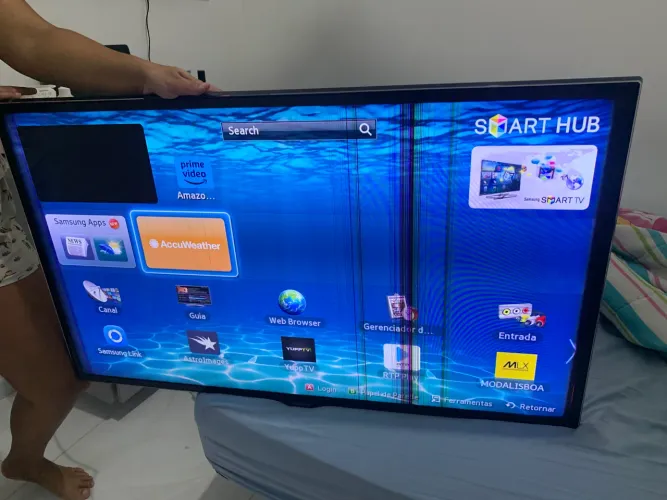 Vendo televisão 50 polegadas Samsung