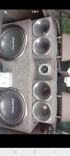 Vendo ou troco som automotivo