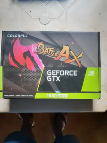 Placa de Video NVIDIA GTX 1660 Super Colorful 6GB GDDR6