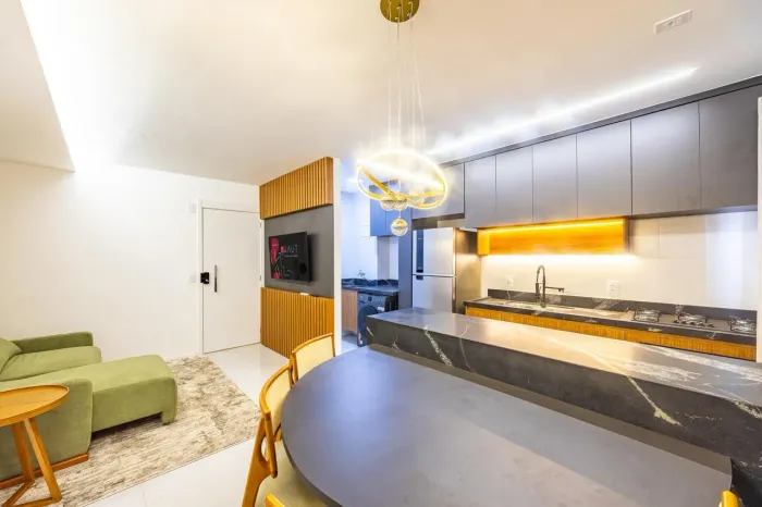 Apartamento à venda no Wish Vaca Brava com 1 suíte e 62 m², no Setor Bueno