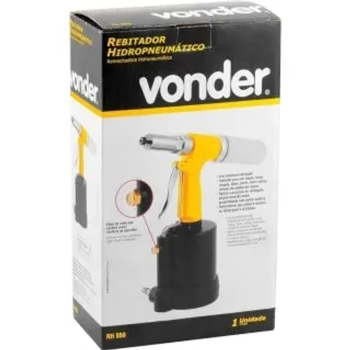 Rebitador hidropneumático Com 5 bicos - RH 550 ( Vonder )