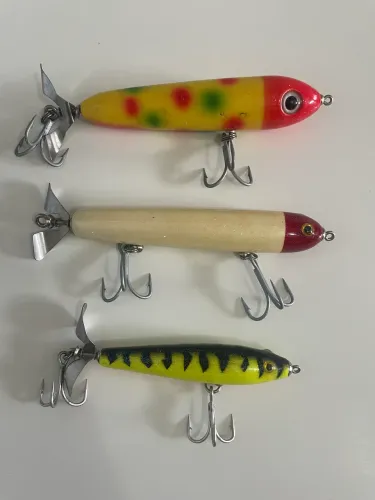 Lote de 3 iscas Iscas Hélice High Roller Originais 