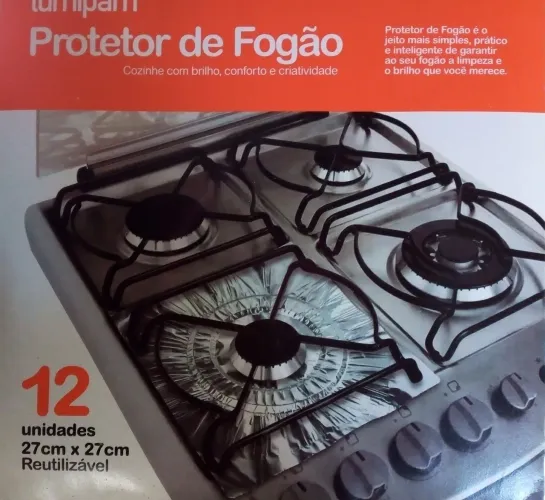Protetor de fogão 12 unidades - novo