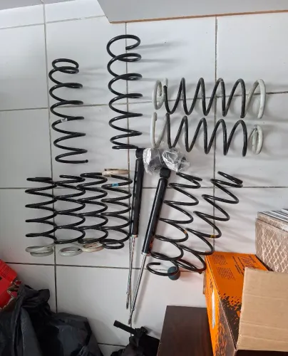 Molas para Etios, Amortecedores traseiros, Buchas do Eixo Traseiro
