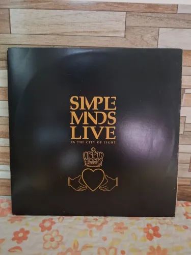 LP Duplo - Simple Minds - In the City of Light (1987) - Disco de Vinil