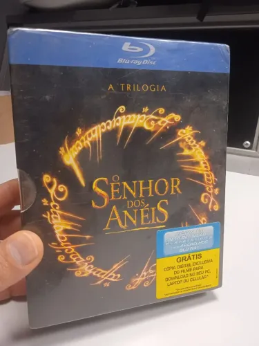Blu-Ray Box Colecao O Senhor Dos Aneis A Trilogia (LACRADO)