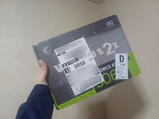 (LACRADO) RTX 5060 MSI VENTUS 2X NOVO