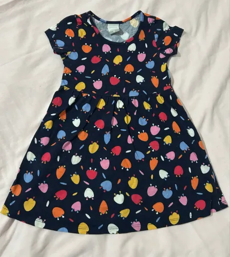 Vestido infantil Alakazoo - tamanho 4 anos 