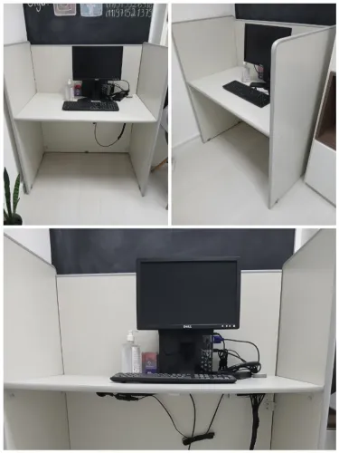 MESA TRIPLA PARA ESCRITÓRIO