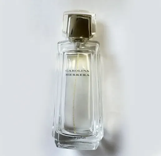 Frasco vazio perfume carolina herrera 