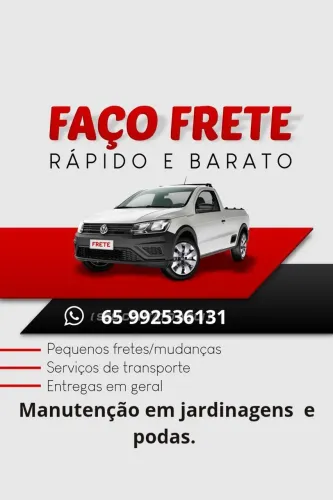 Pequenos fretes , Descartes e mudanças 