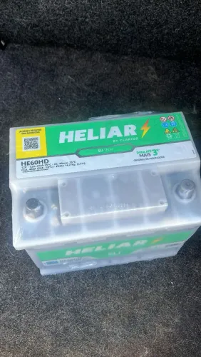 Bateria Heliar 60A Nova