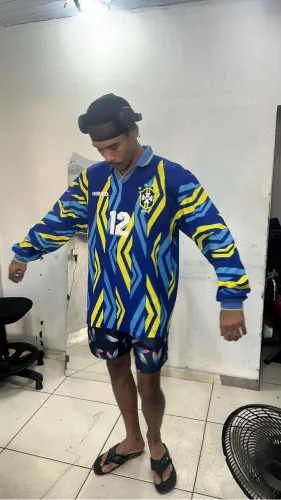 CAMISA ORIGINAL DO GOLEIRO ZETTI 1991 a 1994, CAMISA DE CAMPO