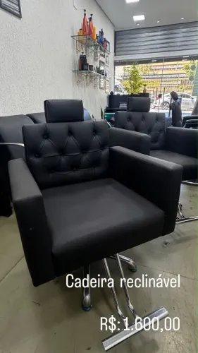 Cadeira profissional para salão