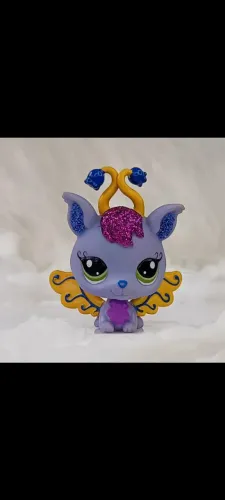 Miniatura LPS #2677 Littlest Pet Shop Fairies Glistening Garden Spellbound Celebration2011