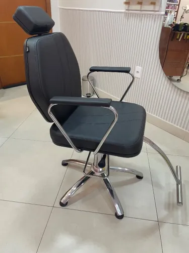 Cadeira de cabeleireiro reclinável