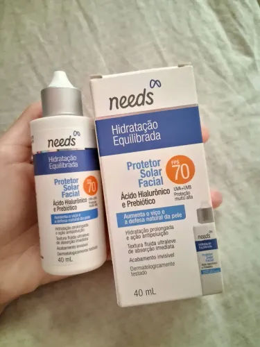 Protetor Solar Facial FPS70 Fluído