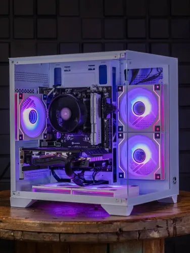 Ryzen 5 3500X | RX 580 8GB | 16GB RAM | NVMe 512GB | Fonte Cooler Master 450W