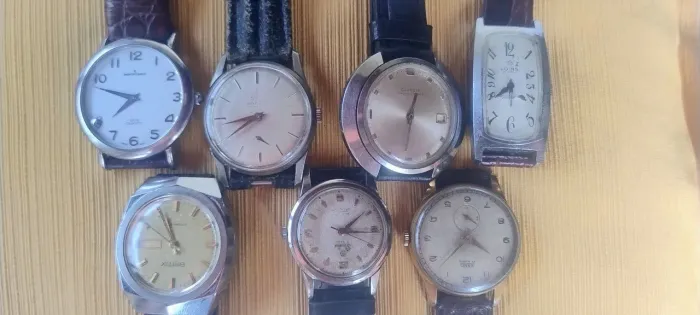 Vendo LOTE de relógios Vintage, 7 relógios clássicos