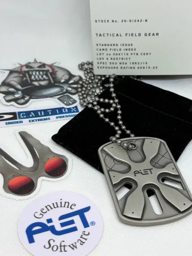Oakley x Piet - Dog Tag Antique Silver