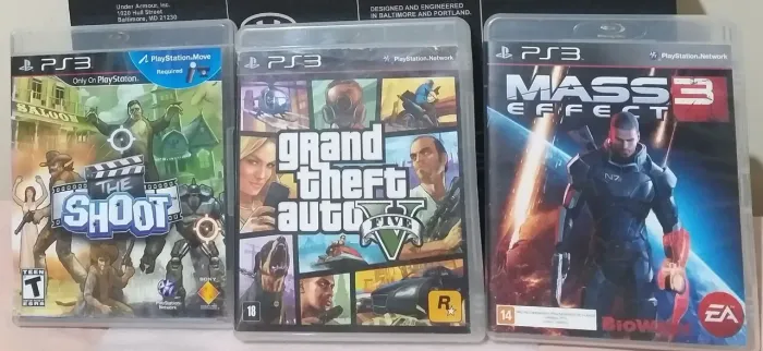 Lote de jogos de PlayStation 3 originais