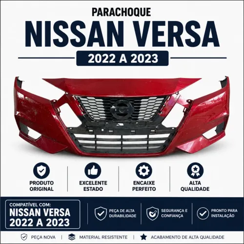Pára-choque Nissan Versa 2022/2023