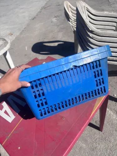 Cesta de mercado usada