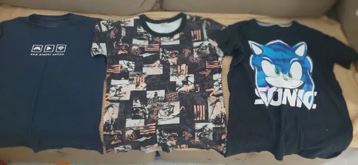 11 camisas 10 anos + 1 bermuda