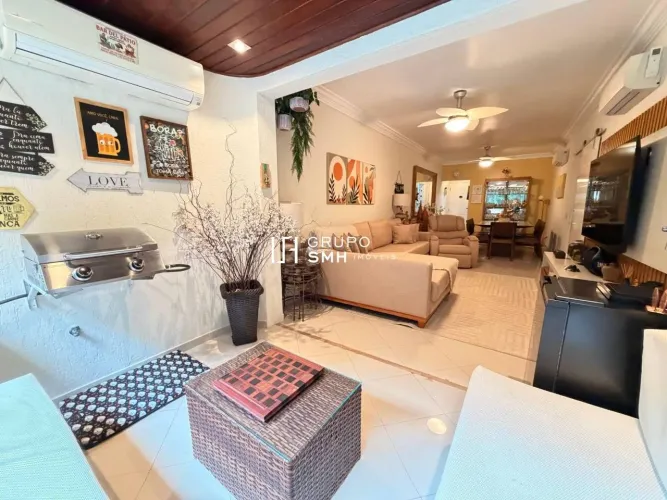 Apartamento com 2 dormitórios à venda, 110 m² por R$ 750.000 - Barra Funda - Guarujá/SP