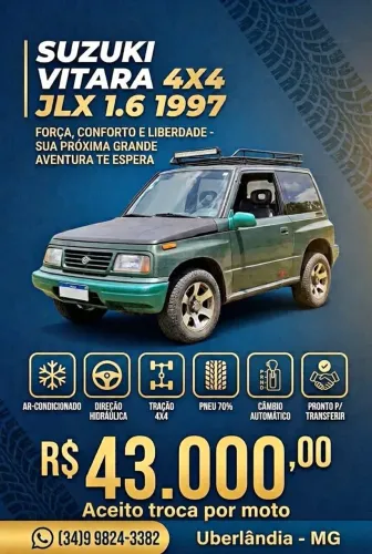 Suzuki Vitara JLX Metal 1.6 8V 2P 1997