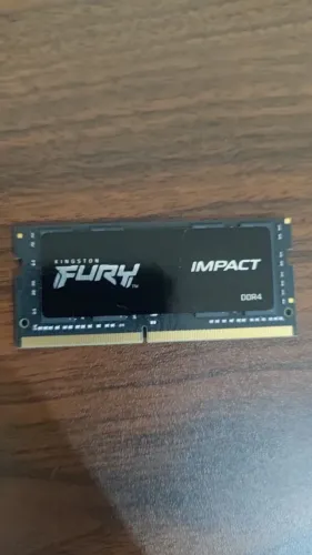 Memória RAM para Notebook Kingston Fury Impact, 32GB, 3200MHz, DDR4, CL20 - KF432S20IB/32R