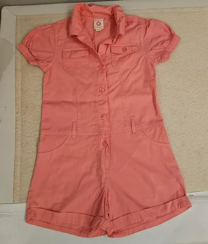 Macaquinho rosa menina 6 anos 