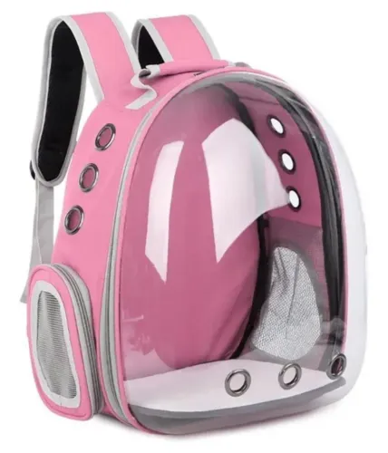 Mochila transportadora pet feminina