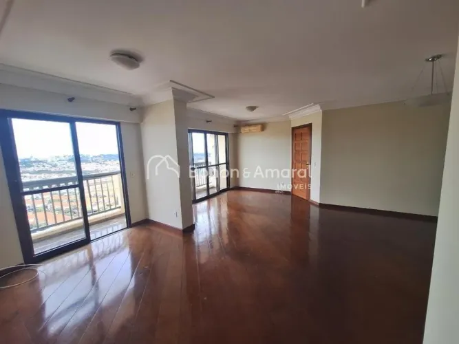 Apartamento para locação no bairro Mansões Santo Antônio em Campinas/SP.