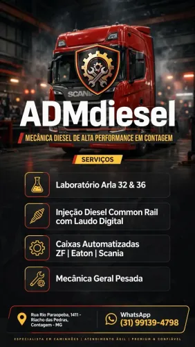 ADMdiesel oficina mecânica diesel linha pesada