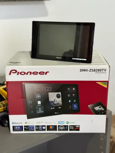 Multimídia Pioneer 8 polegadas modelo z8280Tv completo de tudo
