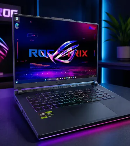 Notebook Gamer ASUS ROG Strix G16 Ryzen 9 9955HX3D RTX 5070 Ti 32GB 1TB SSD