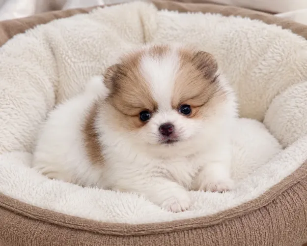 Lulu da pomerania minúsculo macho