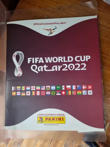 Álbum da copa de 2022 completo