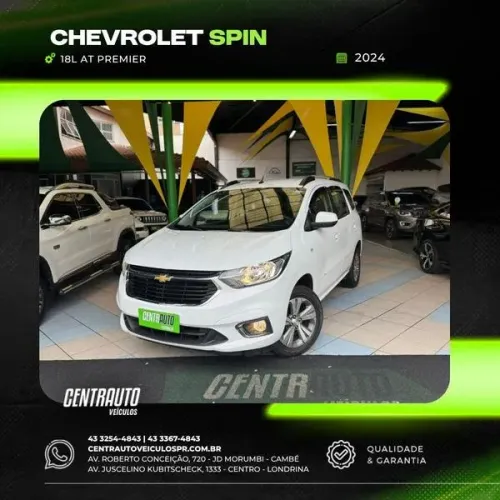 Chevrolet Spin Premier 1.8 8V Econo.flex 5P Aut. 2024