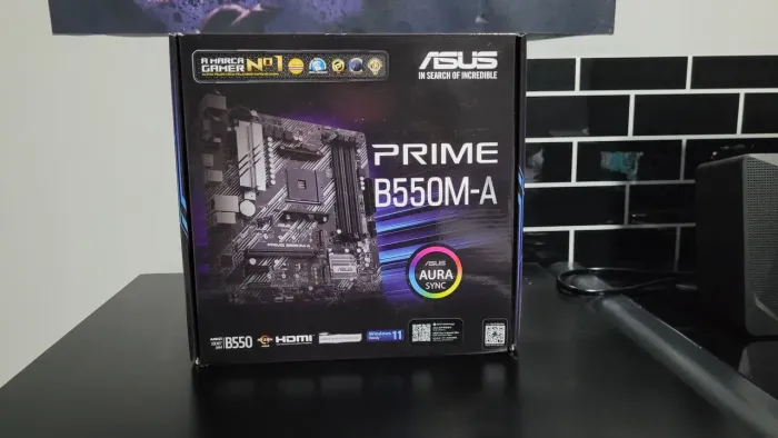 Placa mãe Asus Prime B550M-A 