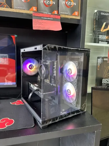 PC Gamer Ryzen 5 4500 + RX580 8gb 16 ram SSD480 Novo Lacrado 1 ano de Garantia
