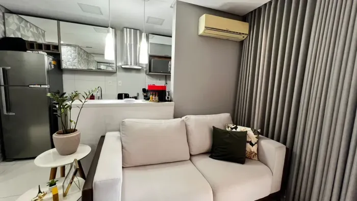Apartamento para venda Mobiliado e Decorado 39 metros quadrados 1 quarto Setor Bueno - Goi
