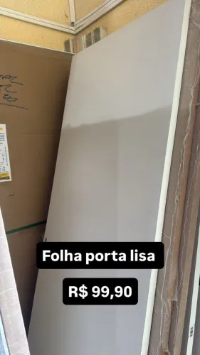 Porta de Madeira Interna Lisa - Liquidação