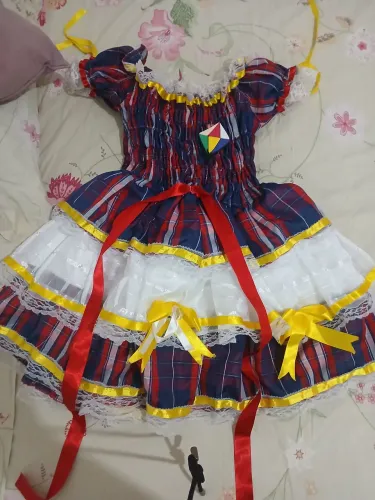 Vestido de festa junina 