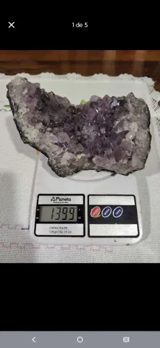 Drusa de Ametista Natural Grande (1,4 kg) - Peça Única!