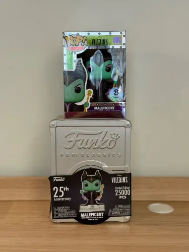 Funko Pop Maleficent 25th Anniversary 25000 Pcs - Llc - #09 #09 FUNKO POP