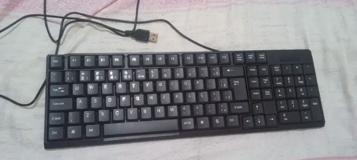 Teclado usb pctop