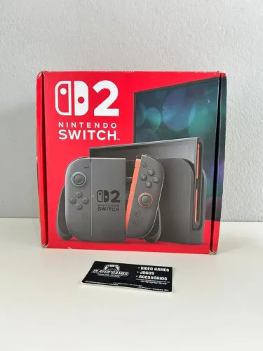 Nintendo Switch 2!! NOVO!! (Aceito Cartão)